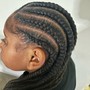 kids 3 feed in braids