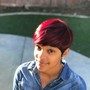 Tashi Beverly Signature Pixie Cut |Combo Service |Glam Makeup session