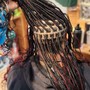 Bohemian box braids