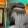 Microlink/Sew in Extension REMOVAL w/ silk press