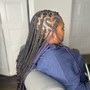 Kids Medium Knotless Braids