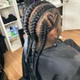 Small Lemonade Braids- mid back