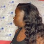 Partial Sew In with leave out