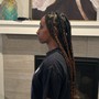 Large Knotless Braids