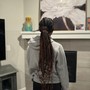 Large Knotless Braids