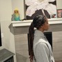 Large Knotless Braids