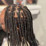 Medium Knotless Braids