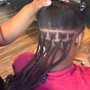 Medium Knotless Braids