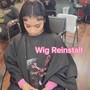 Synthetic Wig Install