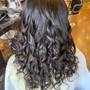 Natural Curls-Roller set