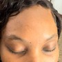 Eyebrow Shaping with optional slits