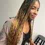 Boho knotless Braids