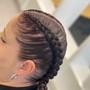 2 Feed-in braids