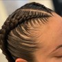 2 Feed-in braids