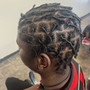 Cornrows with wash & treatment