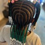 Kid's 2 Braids (10 & under)