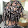 2 Strand Twists w/o Shampoo