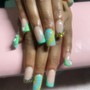 Short Acrylic Full Set