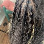 Medium Knotless Braids