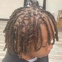 Retwist (No Style) (Ear Lobe/Neck Length)