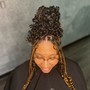 Bob knotless braids