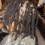 Kids knotless braids