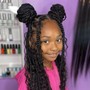 Kid's knotlles Braids