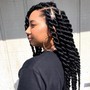 Two straight twist