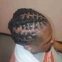 Loc Styles- Barrels/Updos/2 strands/Ropes