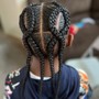 Kid's 2 Braids (10 & under)