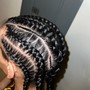 Natural Hair Flat Iron Service/Silk Press