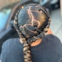 2 Feed-in braids