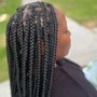 Medium Knotless Box Braids