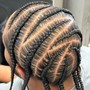 Simple Men Style Braids