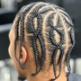 Simple Men Style Braids