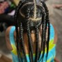 Kid's 2 Braids (10 & under)