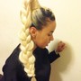 Updo ponytails