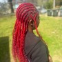 Braided Heart Cornrow Stitch Braids