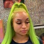 Lace frontal up down and style pronto