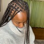 Knotless braid