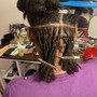 Butt Legnth- Knotless braids