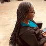 Boho Knotless Braids(medium)(smed)