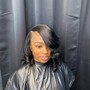 Closure wig install