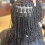 Two strand twists (flat/Individual)