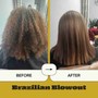 Custom haircut & Blowout