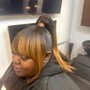 Quick Weave ponytail