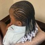 Feed in braids