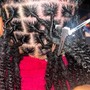 Medium Knotless Braids