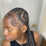 Ponytail braid or weave