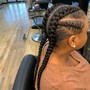 Two feed-in Braids